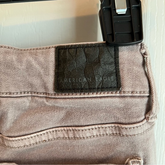 American Eagle Outfitters Women's Ripped Jegging Jeans - Brown Size 2 - Picture 4 of 6